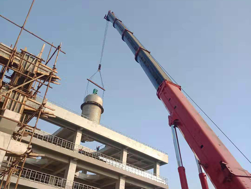 大型攪拌器安裝